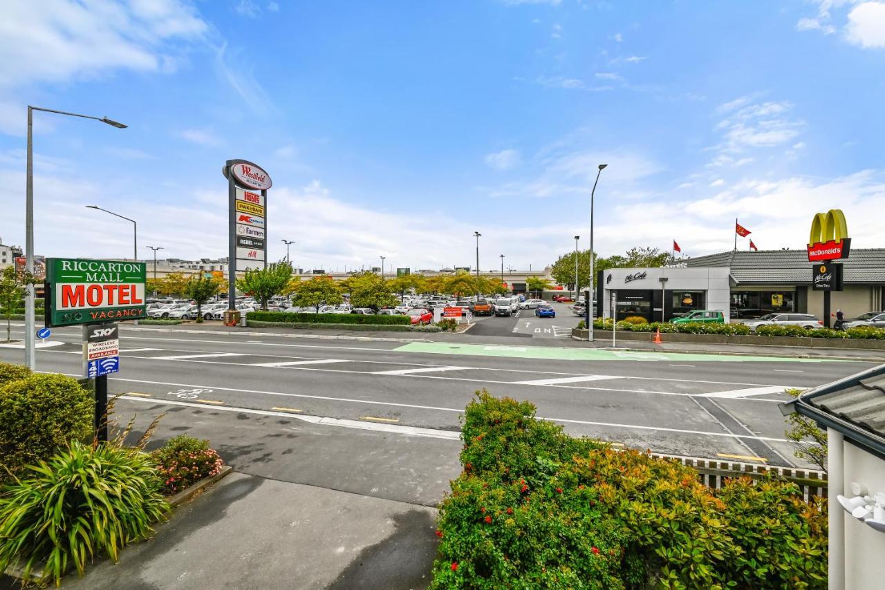 Riccarton Mall Motel Christchurch Exteriör bild