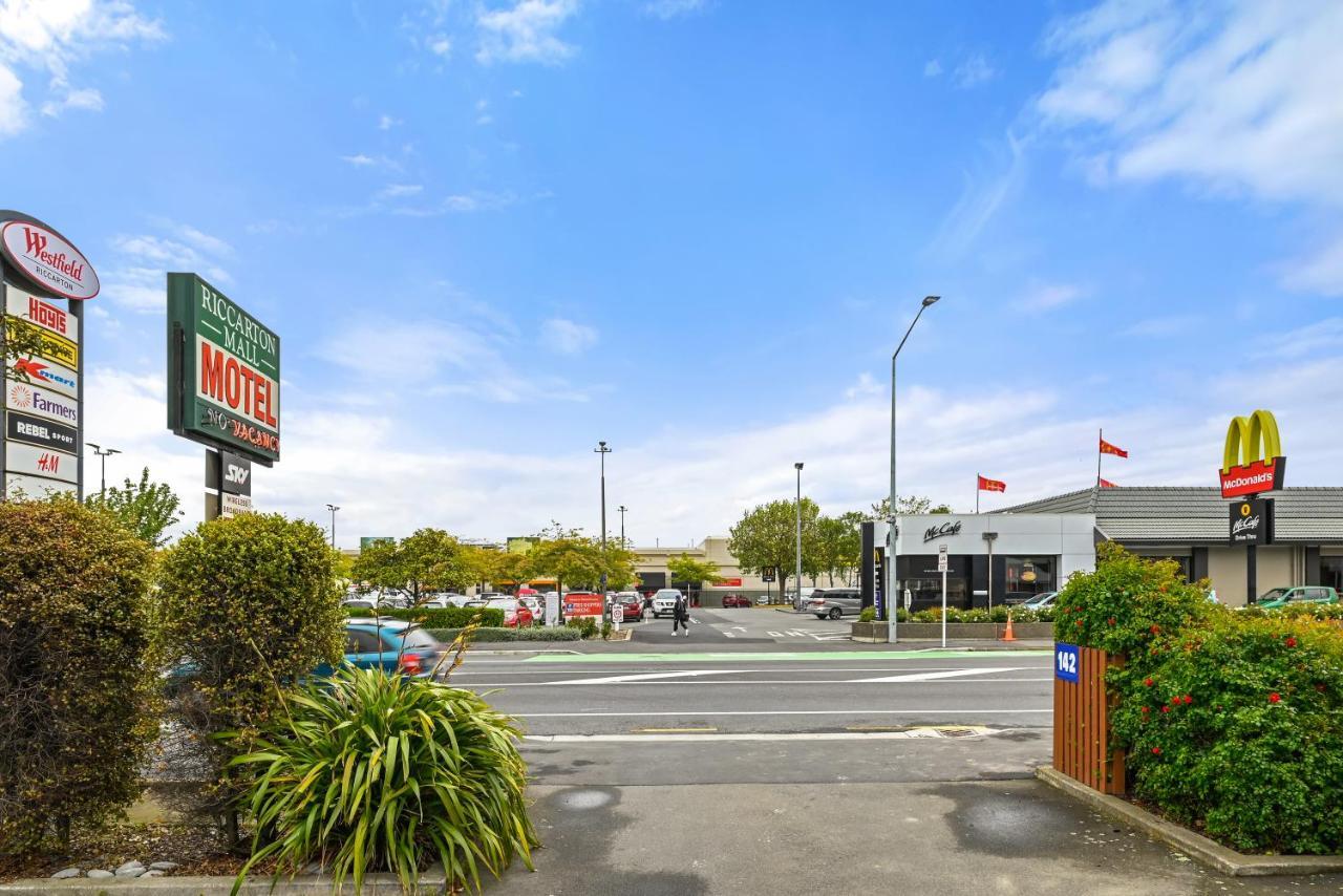 Riccarton Mall Motel Christchurch Exteriör bild