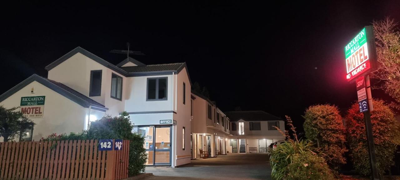 Riccarton Mall Motel Christchurch Exteriör bild