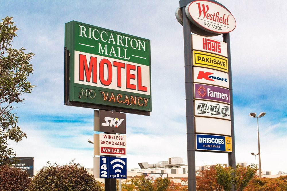 Riccarton Mall Motel Christchurch Exteriör bild
